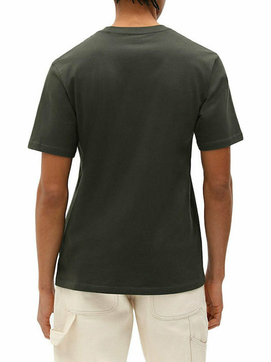 Dickies Mapleton T-shirt Bărbătesc cu Mânecă Scurtă Kaki