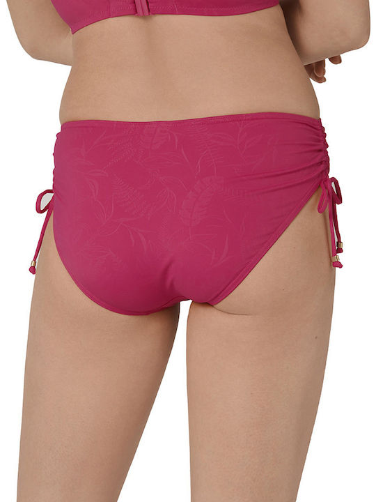 Triumph Venus Elegance Bikini Slip Hohe Taille mit Schnürchen Rot