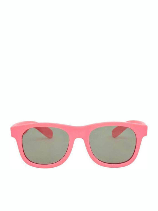 iTooTi Square Kids Sunglasses with Mirror Lens Pink for 3-6 Years
