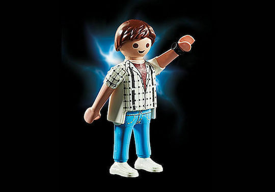 Playmobil Zurück in die Zukunft Pick-up Fahrzeug von Marty Mcfly für 5-99 Jahre