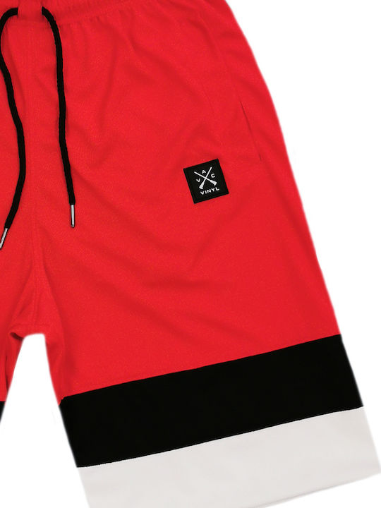00780 Men's Athletic Shorts Red