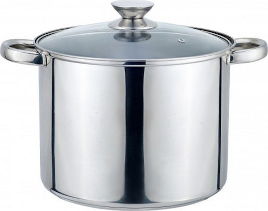 Muhler Βαθιά Ανοξείδωτη Κατσαρόλα 12.2lt / 28cm