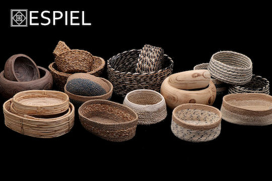 Espiel Καλάθι Ψωμιού Ψάθινο Μπεζ 19x19x8cm Espiel Καλάθι Ψωμιού Ψάθινο Μπεζ 19x19x8cm