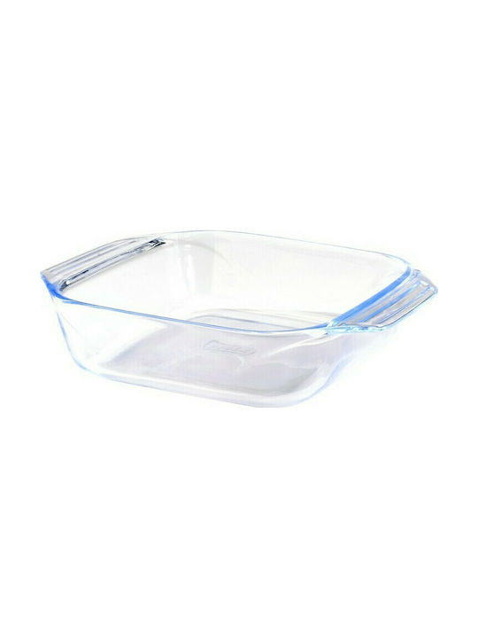 Pyrex 400 Irresistible Glass Rectangular Heat-Resistant Cookware 29x23x7cm