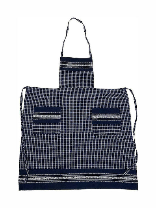 Linea Home Creta Apron Blue 60x50cm