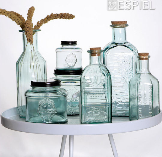 Espiel Flasche Glas mit Korken Transparent 500ml Espiel Flasche Glas mit Korken Transparent 500ml
