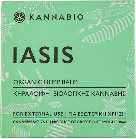 KannaBio Iasis Κεραλοιφή Κάνναβης 30ml