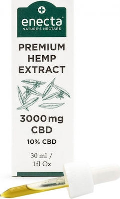 Enecta Premium Extract Έλαιο Κάνναβης σε Σταγόνες 3000mg με 10% CBD 30ml