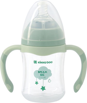 Kikka Boo Plastic Bottle Cloud Anti-Colic with Silicone Nipple for 3+ months Mint 180ml 1pcs 31302020059