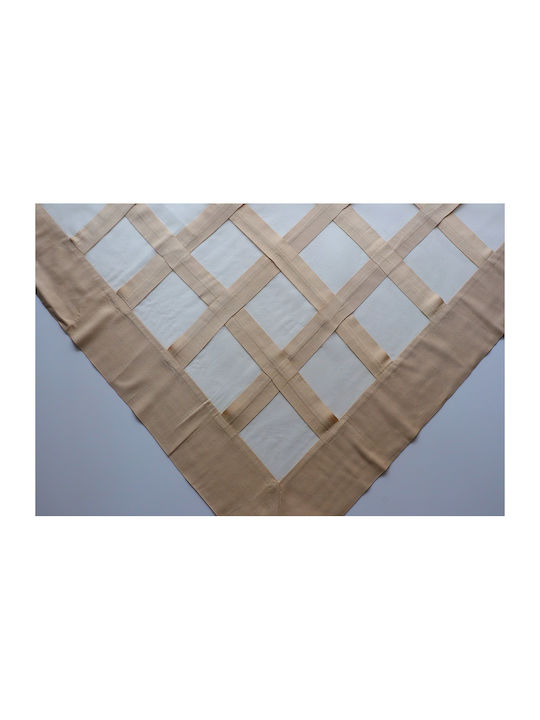 Mc Decor Kariert Elektrische Gitarren 5Stück 195 Beige 120x120cm