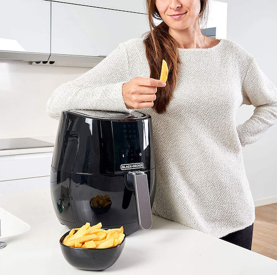 Black & Decker Air Fryer με Wi-Fi 3.5lt Μαύρο BXAF3500E