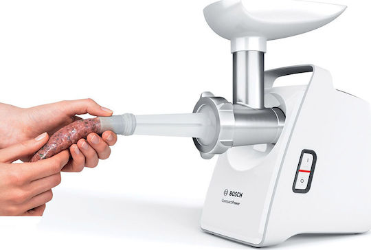 Bosch Μηχανή Άλεσης Κιμά 2000W Λευκή