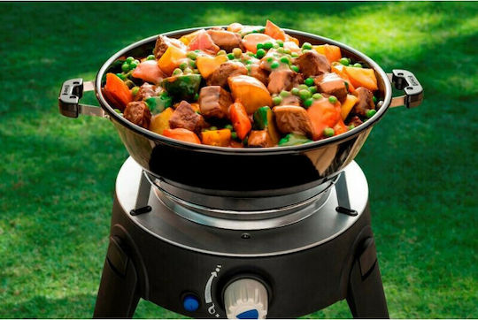 Cadac Safari Chef 30 HP Lite Portable Gas Grill with 1 pcs 1.8kW