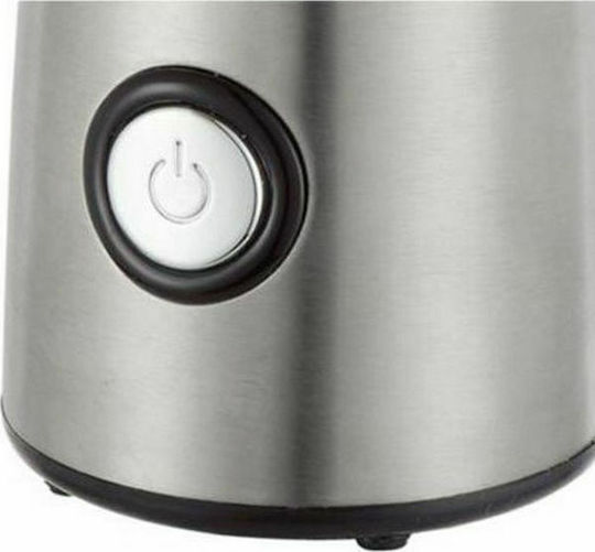 Princess 242196 Electric Coffee Grinder 150W for 50gr Beans Silver