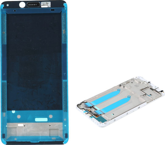 Μεσαίο Πλαίσιο Alb pentru Redmi 6
