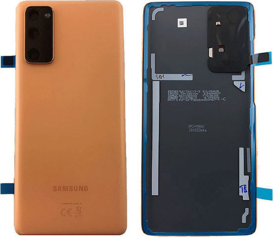Samsung Κапак за замяна на батерията Оранжев Облако Оранжево за Galaxy S20 FE