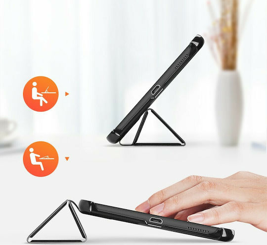 Dux Ducis Domo Series Flip Cover Μαύρη (Lenovo Tab M10 Plus 10.3")