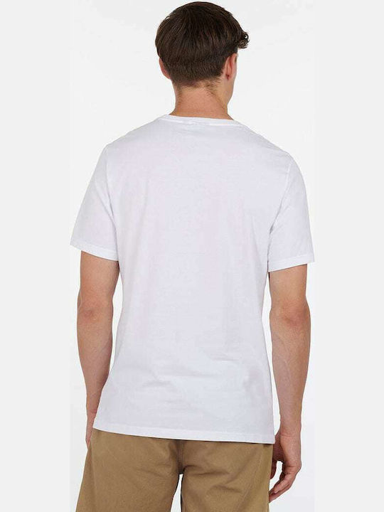 Barbour Men's Short Sleeve T-shirt White MTS0820WH11