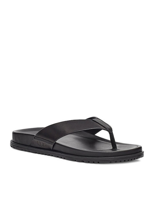 Ugg Australia Wainscott Leder Herrensandalen in Schwarz Farbe