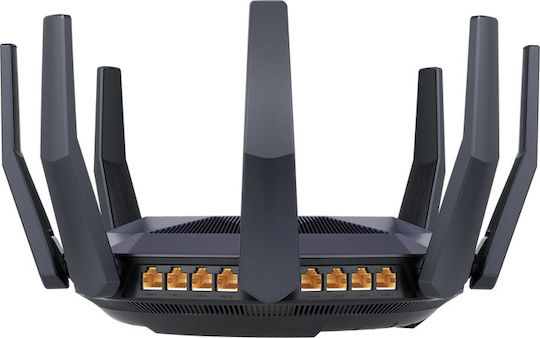 Asus RT-AX89X Безжичен Рутер Wi‑Fi 6 - Wi‑Fi 6 с 8 Порта Gigabit Ethernet