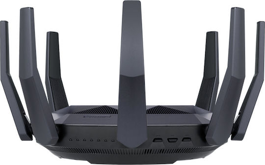 Asus RT-AX89X Безжичен Рутер Wi‑Fi 6 - Wi‑Fi 6 с 8 Порта Gigabit Ethernet