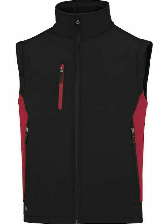 Delta Plus Mysen2 Μπουφάν Εργασίας Softshell με Αφαιρούμενη Επένδυση Μαύρο
