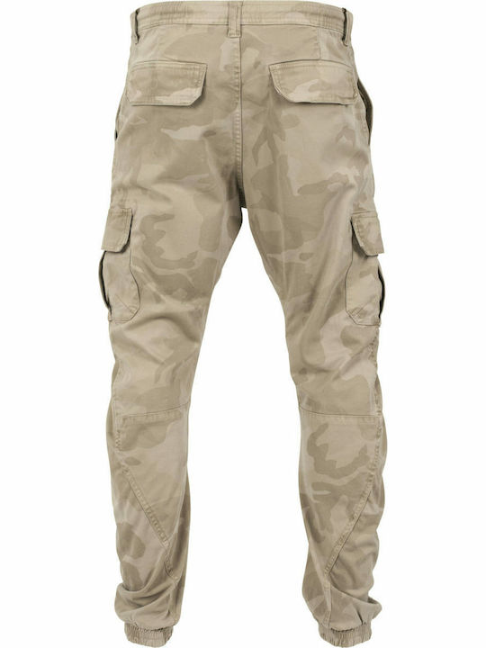 Trousers Cargo in Regular Fit Beige