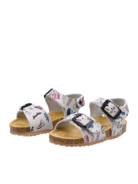 Plakton Kids' Sandals Pixel White