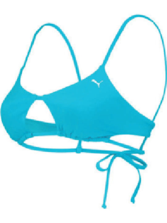 Peek A Scuba Scuba Bikini Top Τιρκουάζ
