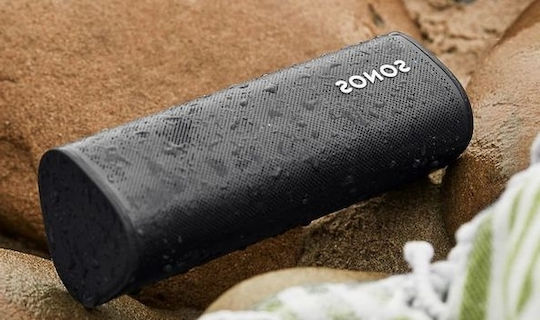 Sonos Roam Αδιάβροχο Ηχείο Bluetooth 15W με Διάρκεια Μπαταρίας έως 10 ώρες Μαύρο