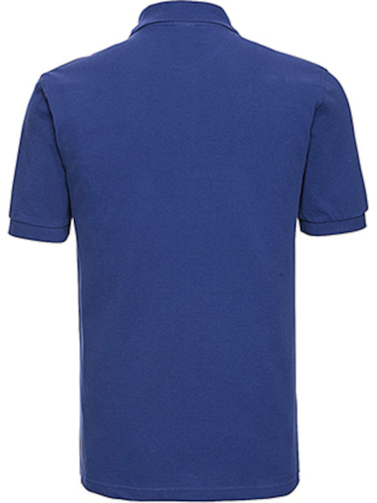 Russell Europe Men's Short Sleeve Promotional Blouse Blue