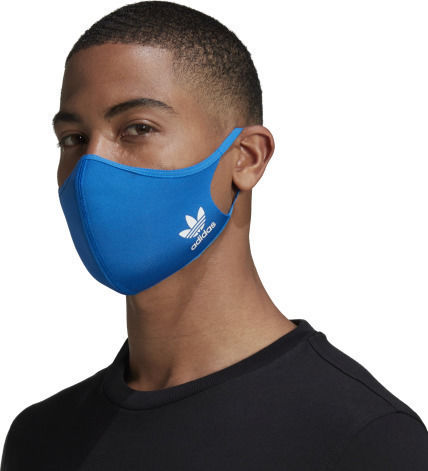 adidas Μάσκα Προστασίας Υφασμάτινη XS/S σε Μπλε χρώμα H32392 3τμχ