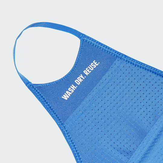 adidas Μάσκα Προστασίας Υφασμάτινη XS/S σε Μπλε χρώμα H32392 3τμχ