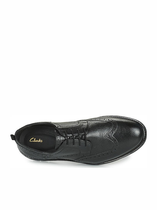 Chantry Wing Men's Leather Oxfords Black