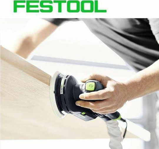 Festool ETS EC 150/3 EQ Plus Έκκεντρο Τριβείο 150mm Ρεύματος 400W με Ρύθμιση Ταχύτητας και με Σύστημα Αναρρόφησης