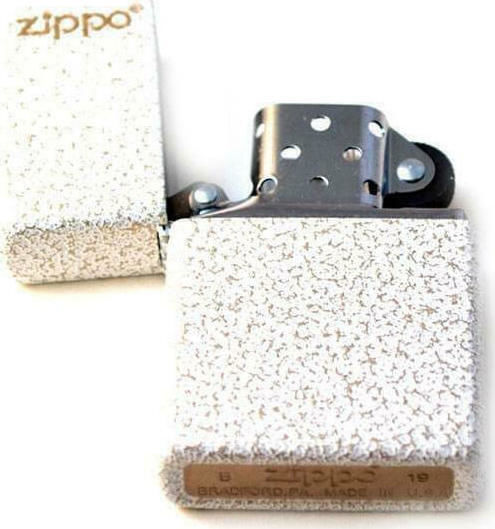 Zippo Classic Logo Αντιανεμικός Αναπτήρας Φλόγας Mercury Glass