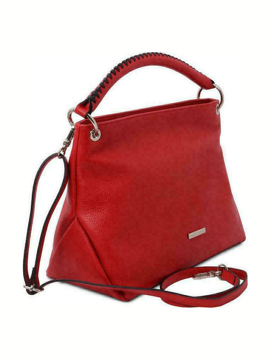 Tuscany Leather Leather Women's Bag Hand Red