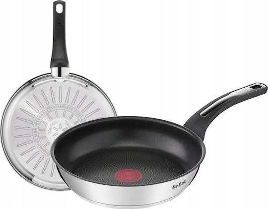 Tefal Emotion Wok made of Stainless Steel with Non-Stick Coating 28cm