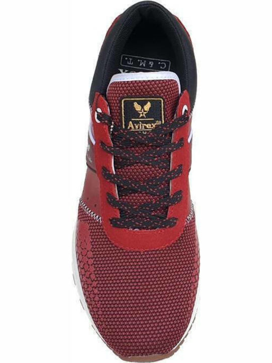 AN-0611 Herren Sneakers Rot