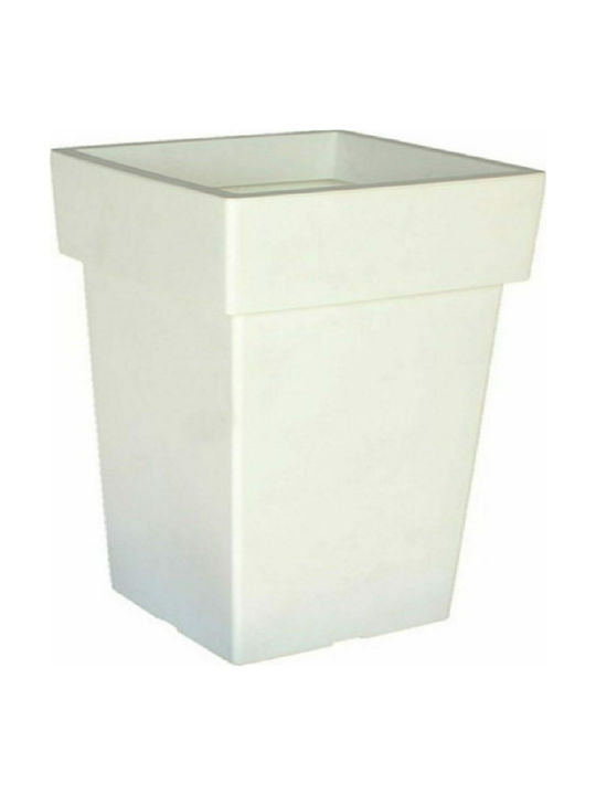 Viomes Linea 572 Flower Pot 27x34cm in White Color