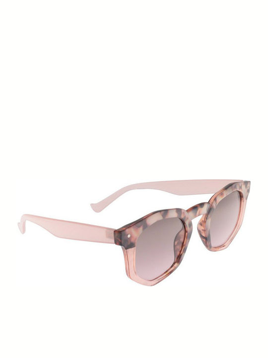 Charly Therapy Audrey Women's Sunglasses with Pink Tartaruga Plastic Frame AUD52