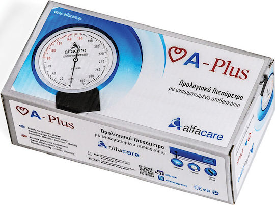 Alfa Care A-Plus Analog Blood Pressure Monitor Arm with Stethoscope 17-512-008