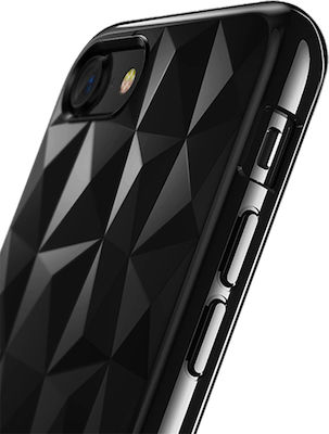 Forcell TPU Air Prism Coperta din spate Silicon Negru (iPhone 11 Pro)