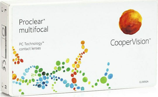 Cooper Vision Proclear Multifocal 3 Μηνιαίοι Πολυεστιακοί Φακοί Επαφής Υδρογέλης