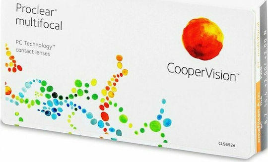Cooper Vision Proclear Multifocal 3 Μηνιαίοι Πολυεστιακοί Φακοί Επαφής Υδρογέλης