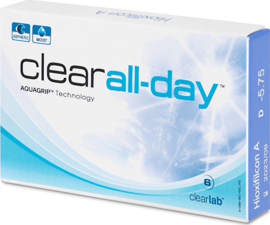 Clearlab Clearall-Day 6 Monthly Contact Lenses Hydrogel