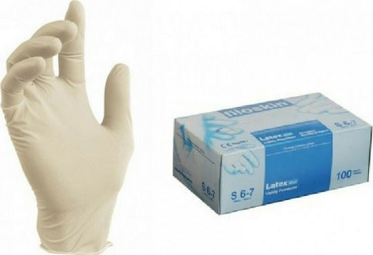Filoskin Гащеризони Латекс Без прах в Бял цвят 100бр