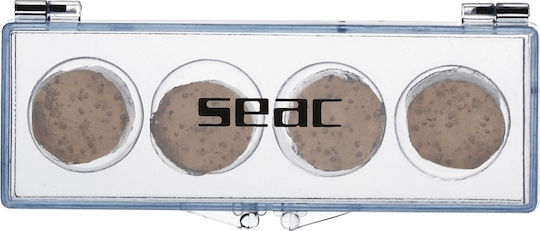 Seac Ohrstöpsel Silikon für Schwimmen in Transparent Farbe 1520005000000 4 Stück