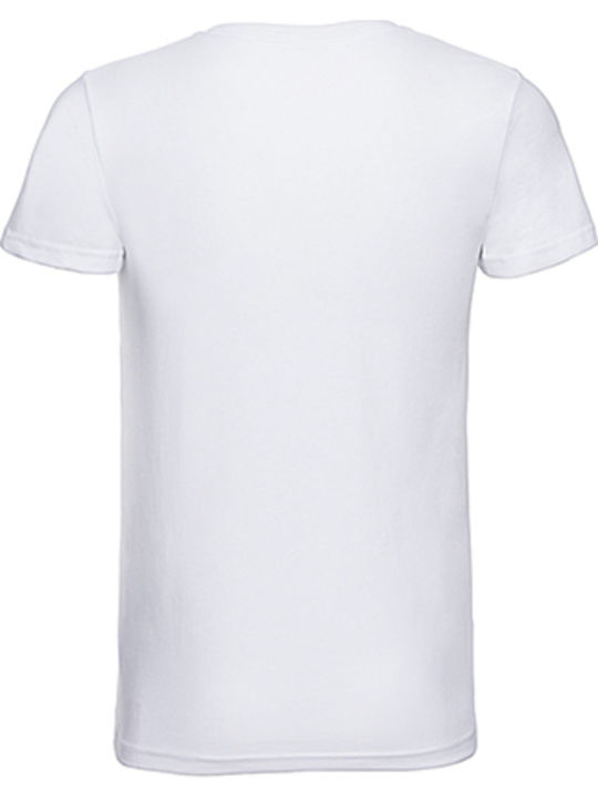 Russell Europe Men's Short Sleeve Promotional T-Shirt White