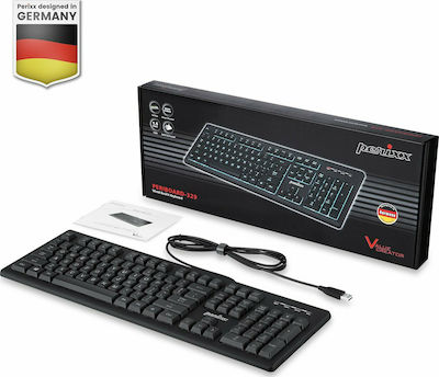 PERIBOARD-329 - Backlit Keyboard with US Layout
